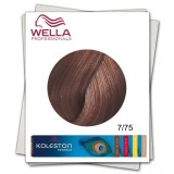 Vopsea Permanenta - Wella Professionals Koleston Perfect nuanta 7/75 blond mediu maro mahon 